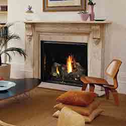 45" Signature Series Traditional Clean Face Direct Vent Fireplace  with Remote (Electronic Ignition) - Superior