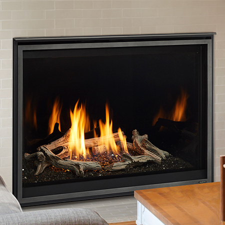 42" Meridian Modern IntelliFire Touch Direct Vent Fireplace  (Electronic Ignition) - Majestic