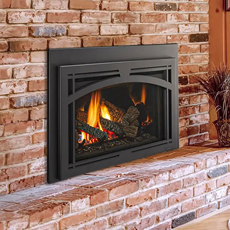 Ruby Traditional IntelliFire Touch Direct Vent Fireplace Insert